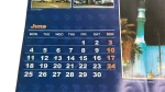 2001 EgyptAir Calendar - Image 7