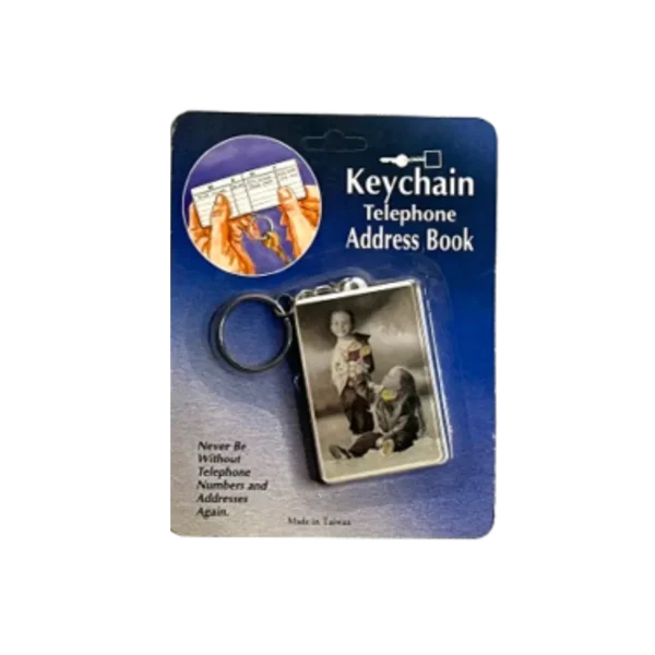 Telephone Address Book Keychain