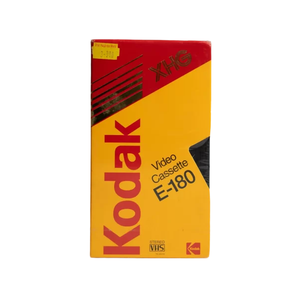 Kodak -E180 Blank VHS