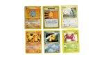 6 Pokémon Trading Cards