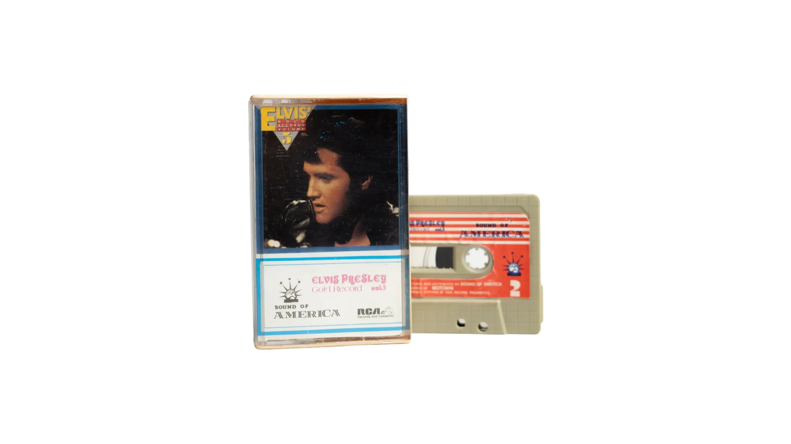 DSC00590-2-37 Elvis Presley – Elvis' Gold Records Volume 5 Cassette Tape - Image 1