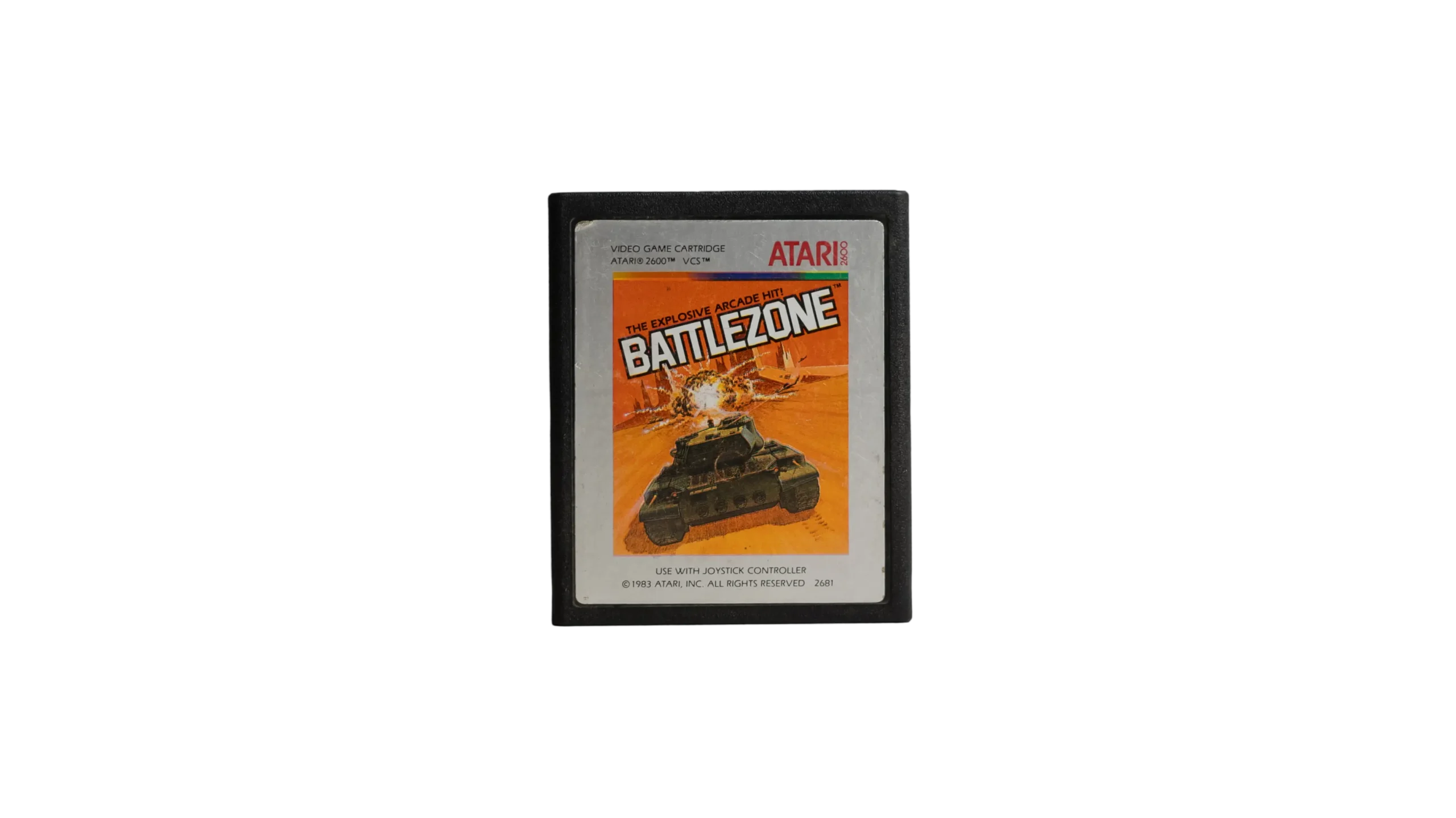 DSC00836-2-270 Battlezone Video Game / Atari 2600 - Image 1