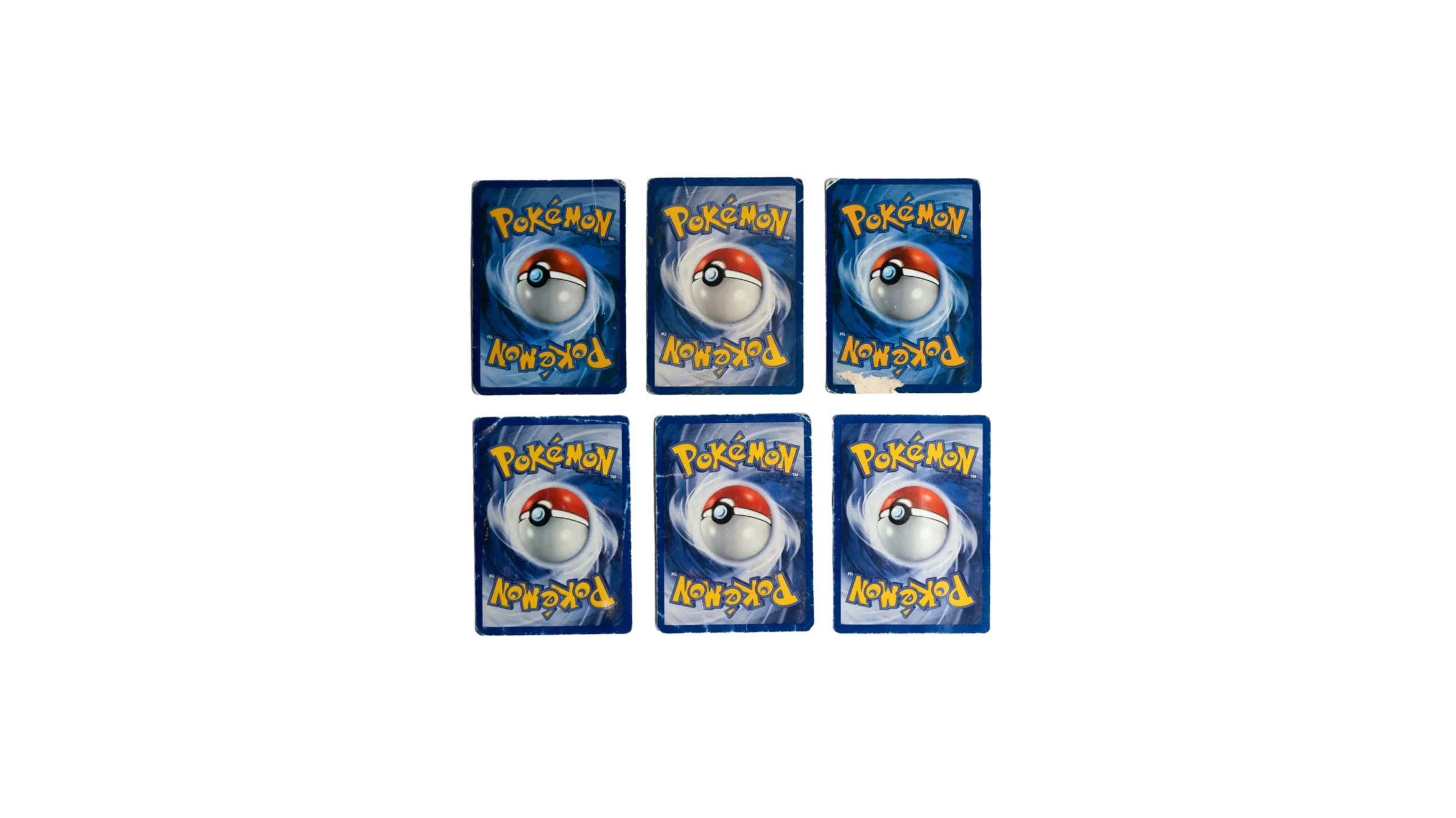 DSC00901-2-335 6 Pokémon Trading Cards - Image 1