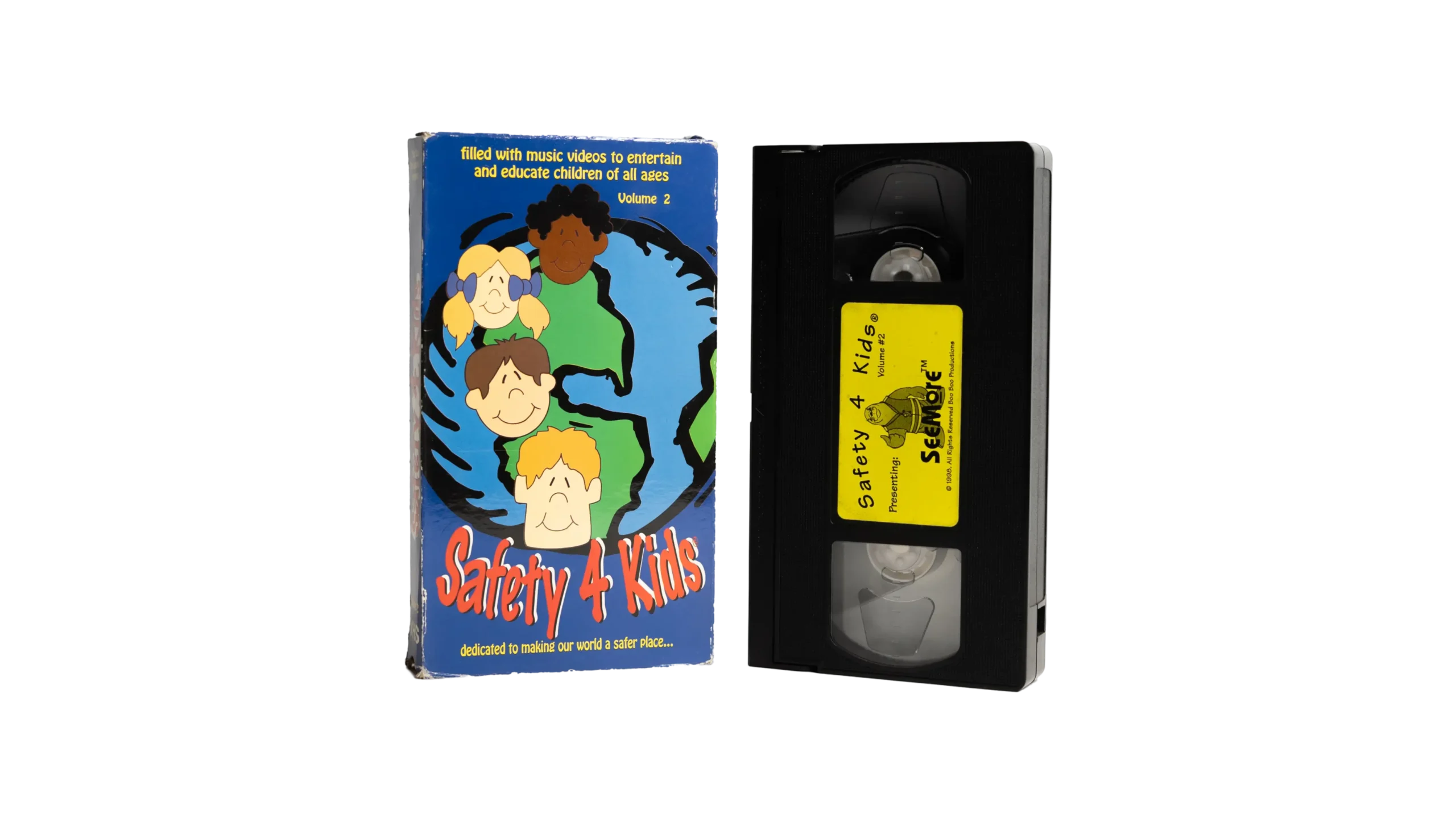 DSC00921-2-355 Safety 4 Kids Vol 2 VHS - Image 1