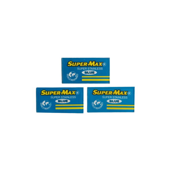 3x Supermax Razor Blade