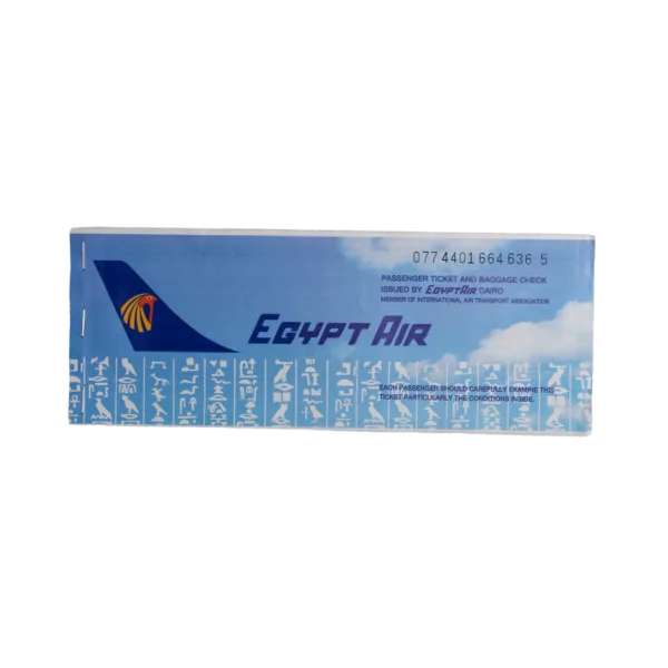 Egyptair Flight Ticket