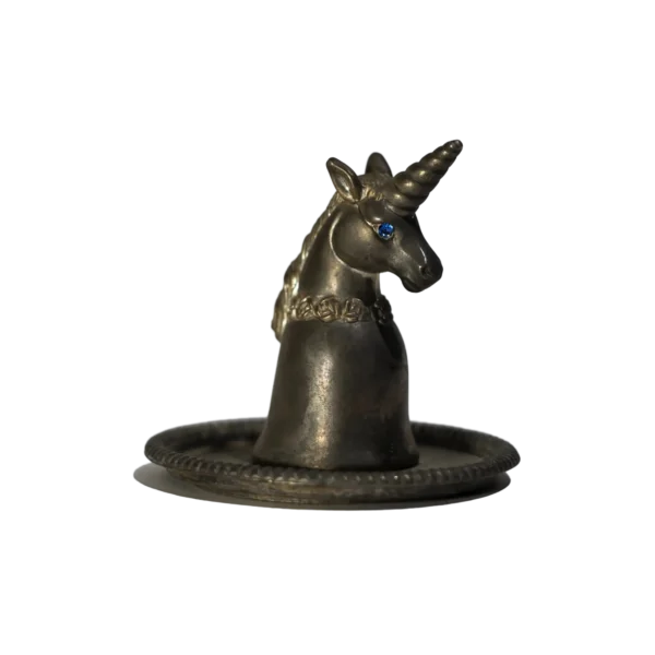 Unicorn Ring Holder 1980s