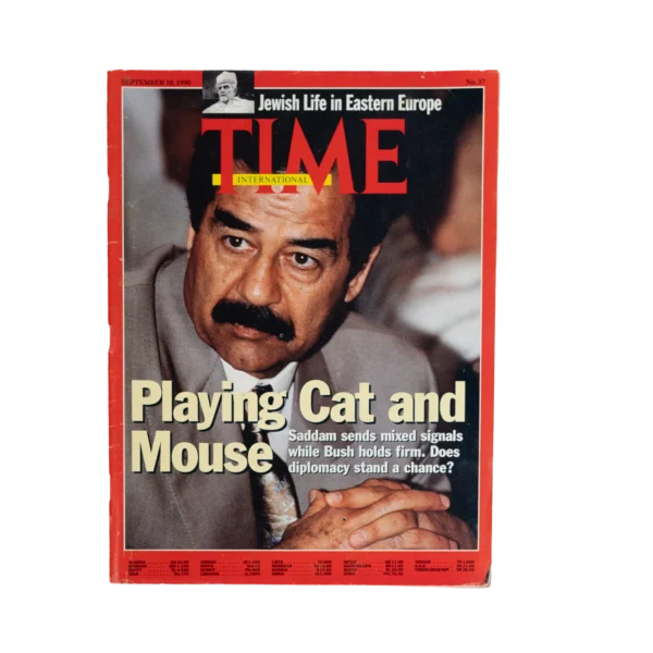 Saddam Hussein Time Magazine 1990