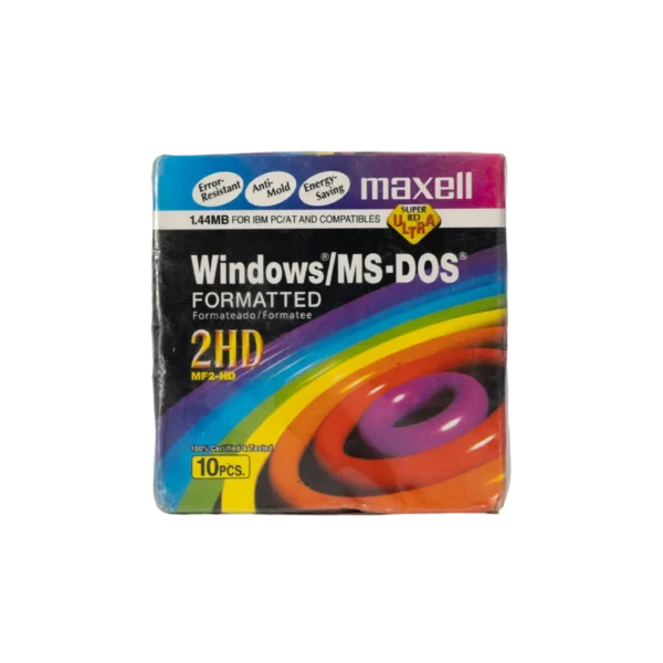 Maxell MF2-HD 3.5" Floppy Disk