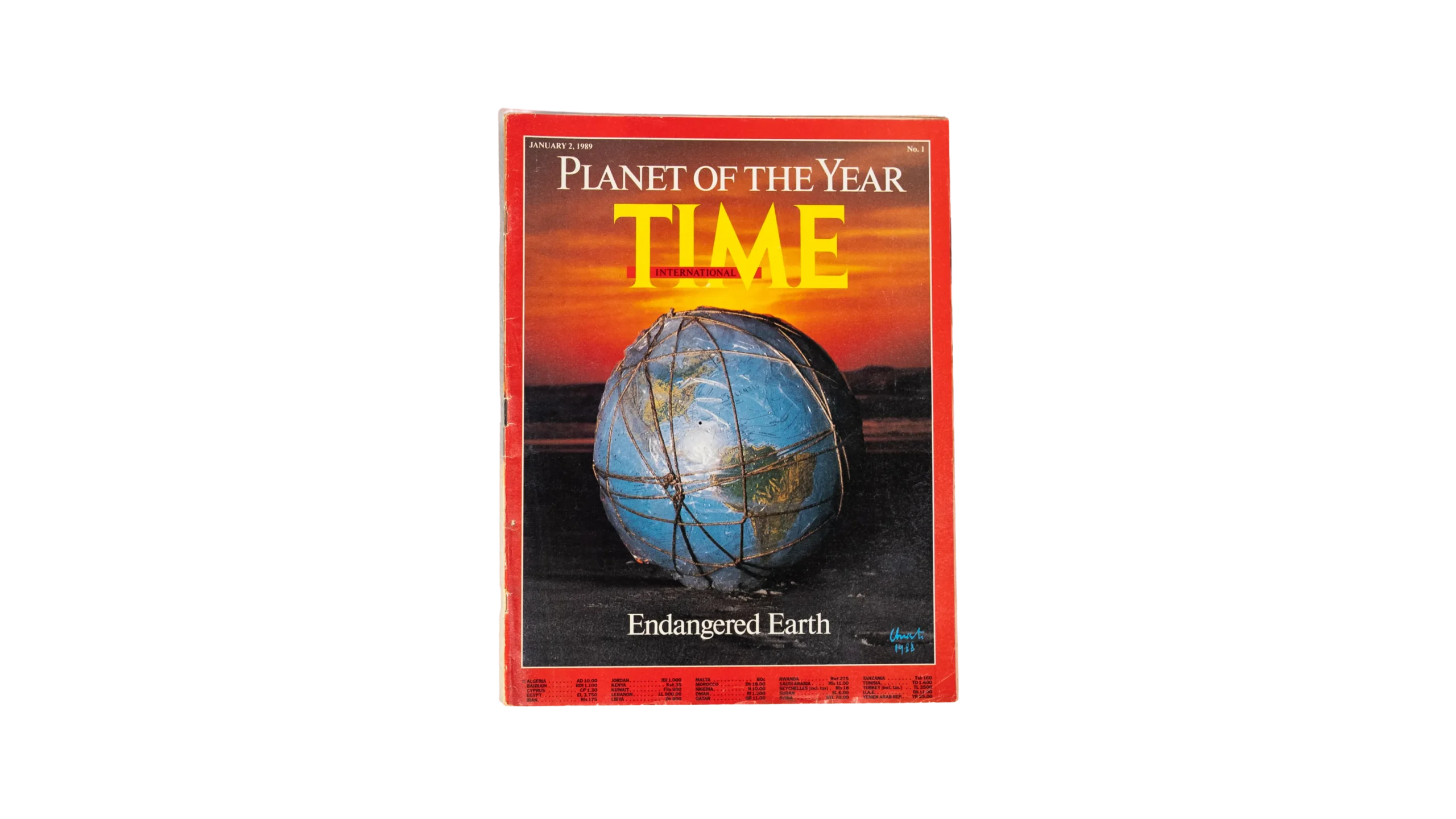DSC03930-94 Planet of the Year Time Magazine 1989 - Image 1