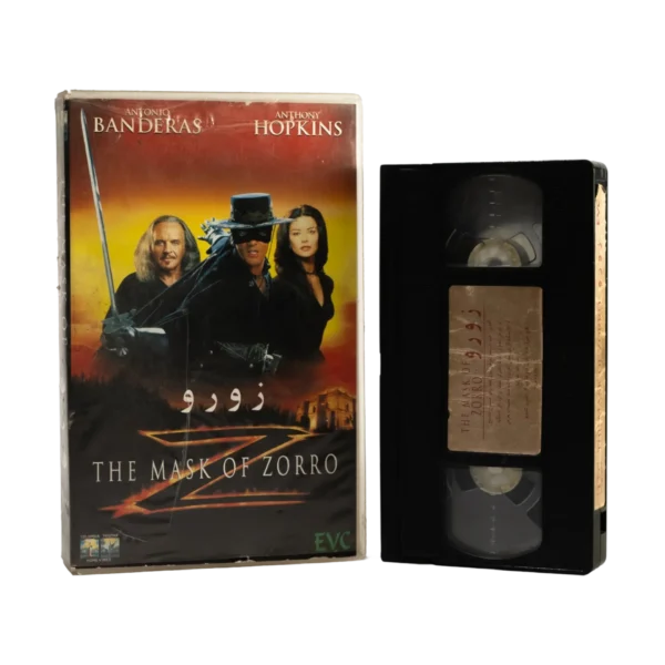 The Mask of Zorro VHS 1998