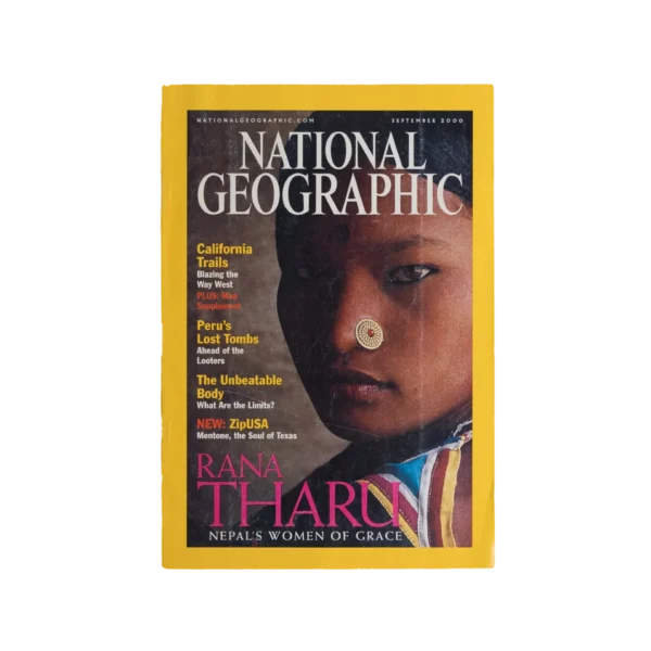 Rana Tharu Nepal's Woman of Grace National Geographic Magazine / 2000
