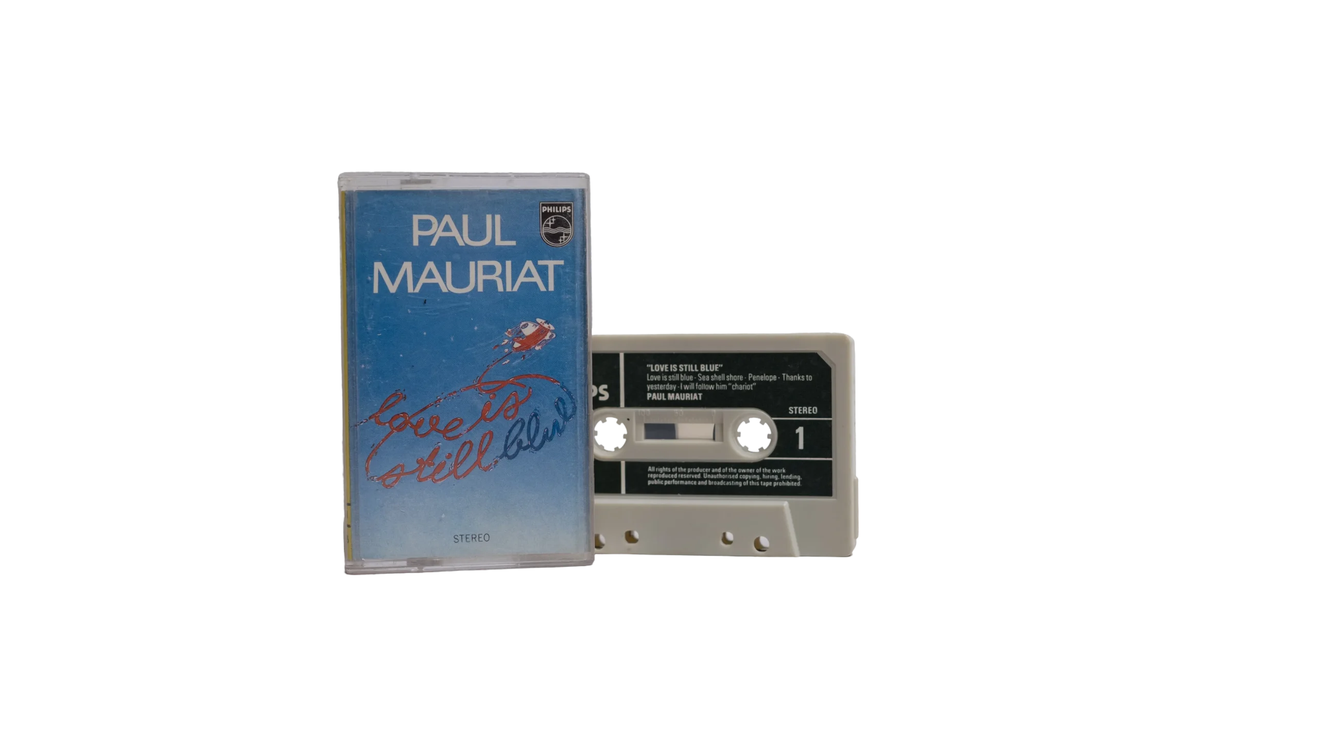 DSC05587-461 Paul Mauriat – Love Is Still Blue Cassette Tape - Image 1