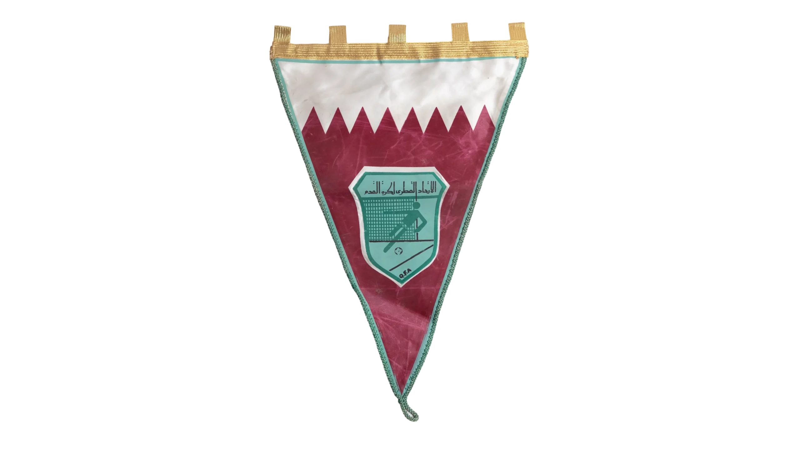 DSC05666-540 Qatar Football Association Pennant - Image 1