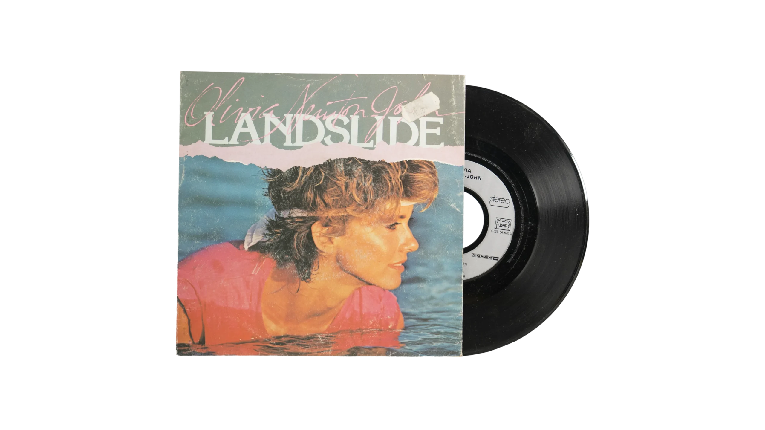 DSC05999-74 Landslide: Olivia Newton-John 7" Vinyl 1982 - Image 1