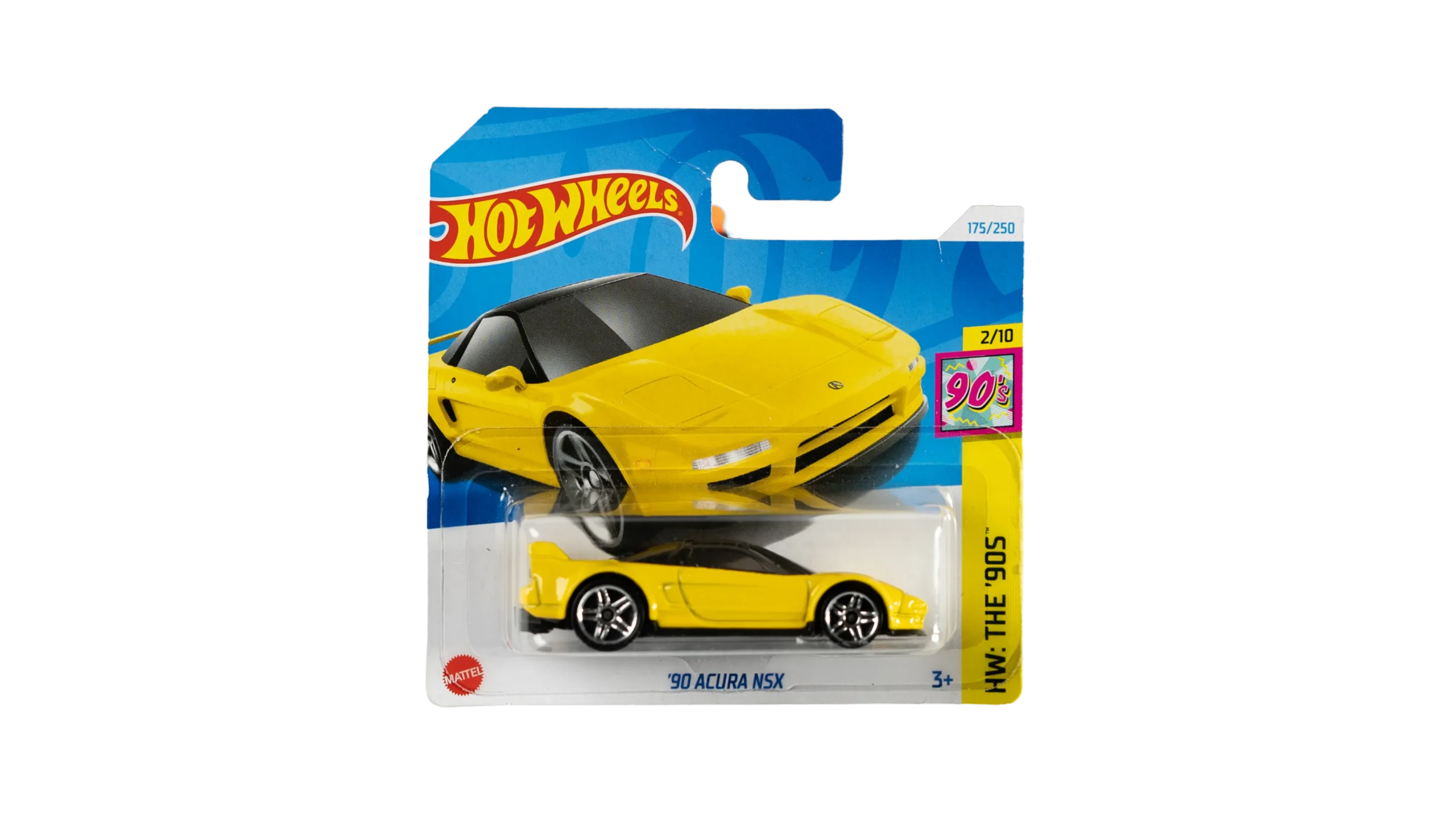 DSC06530-1 Hot Wheels Yellow 1990 Acura NSX - Image 1