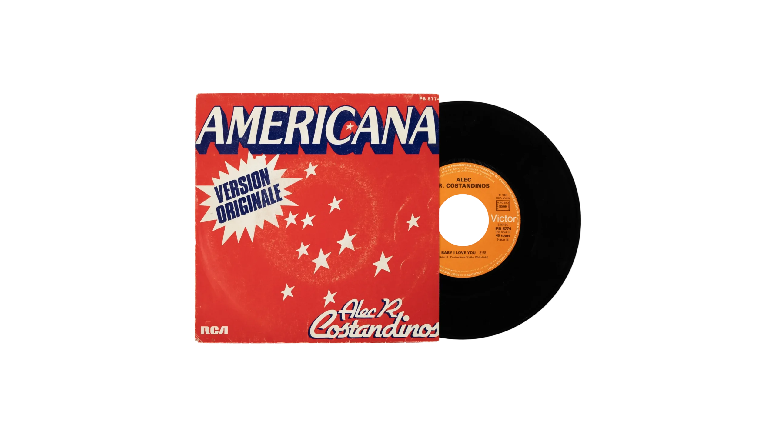 DSC06551-22 Americana Alec R. Costandinos 7" Vinyl 1981 - Image 1