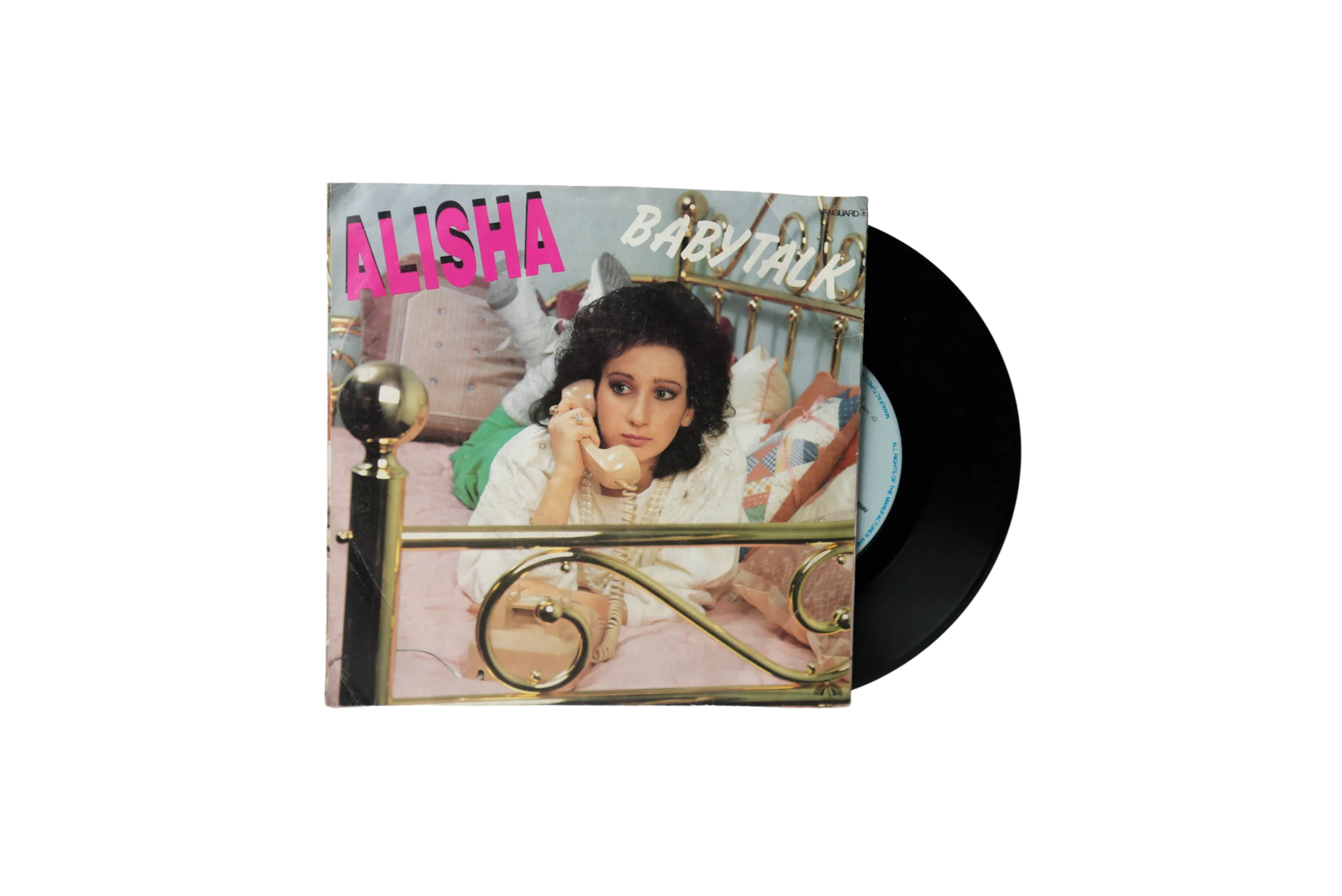 DSC07016-72 Alisha Baby Talk 7" Vinyl Record 1985 - Image 1
