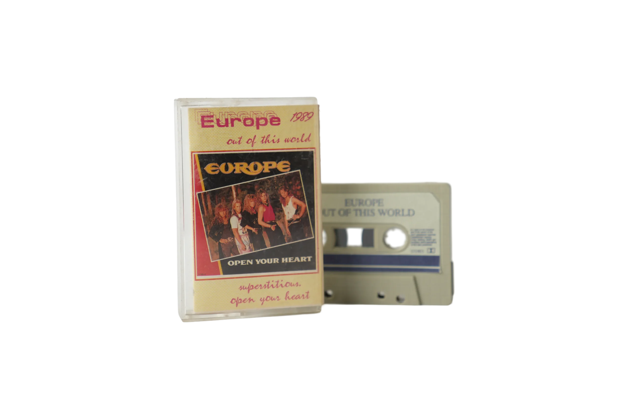 DSC07054-110 EUROPE Open Your Heart Cassette Tape - Image 1