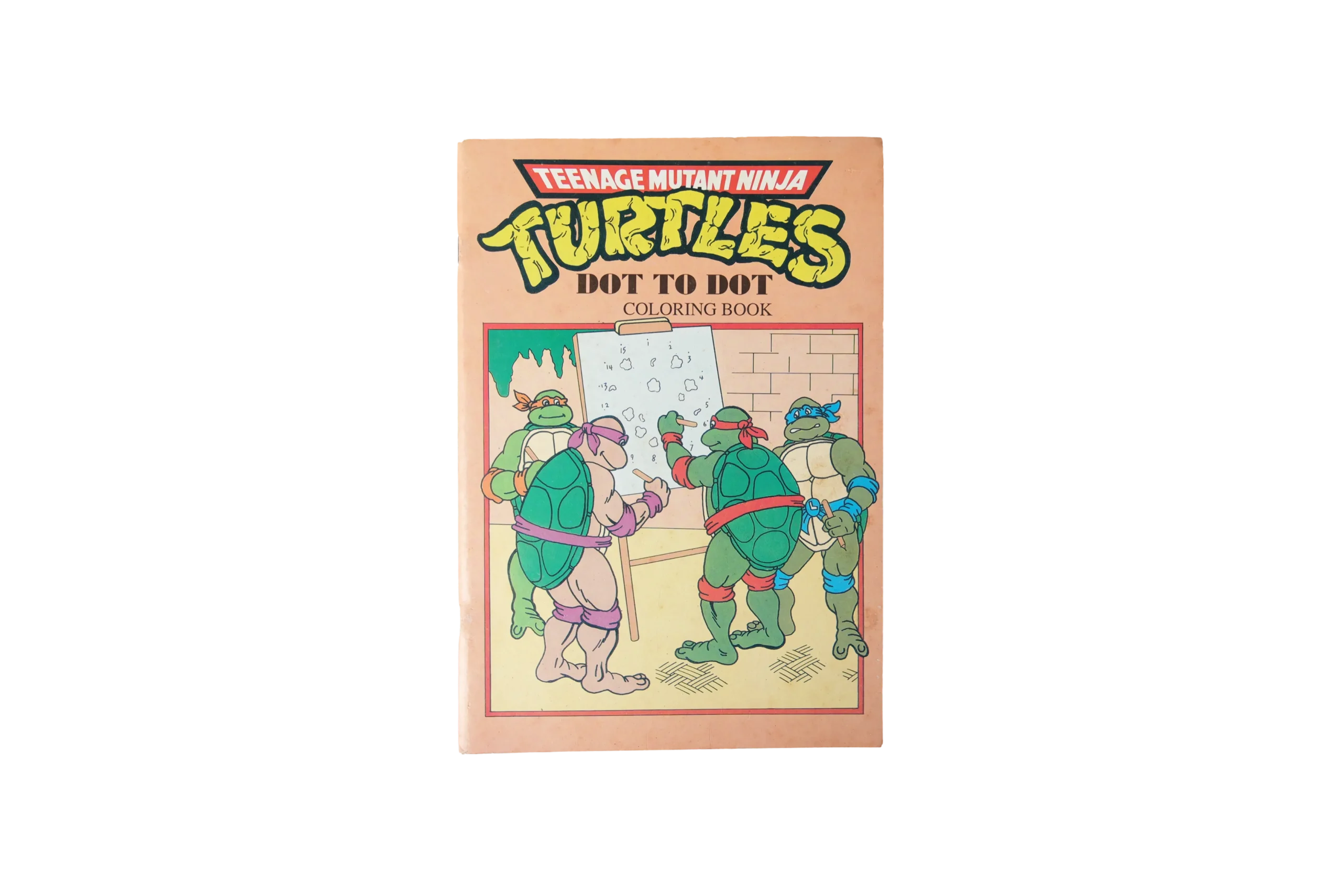DSC07111 Ninja Turtles Coloring Book 1993 - Image 1