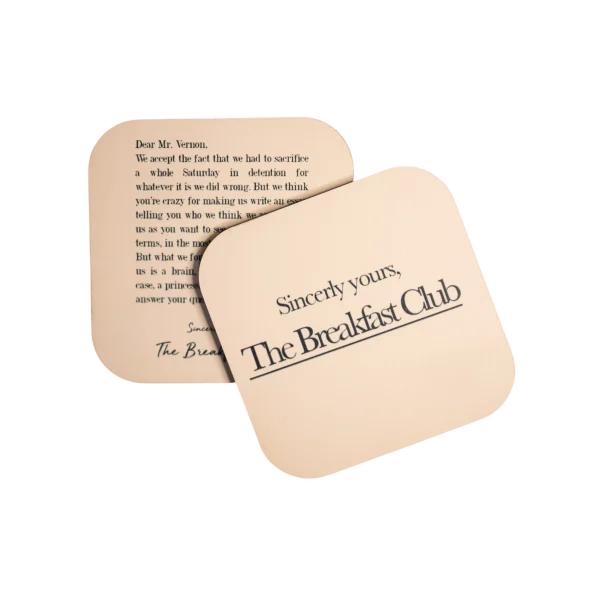 The Breakfast Club Coasters