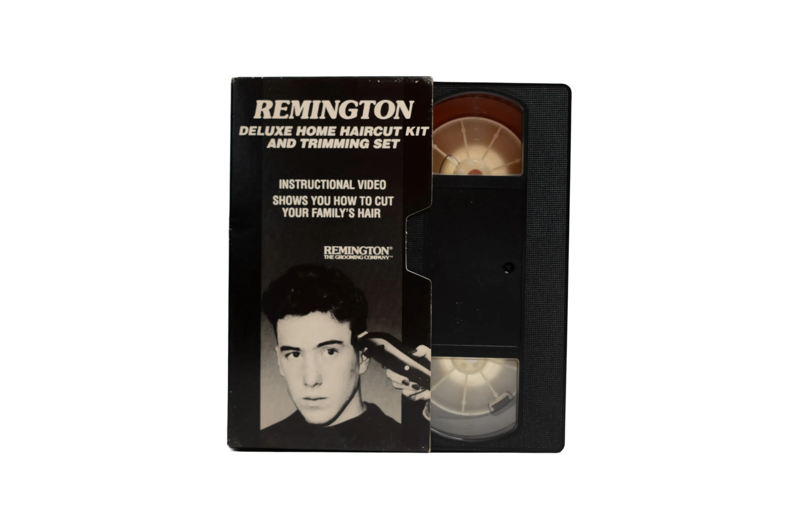 DSC07596-160 Remington Deluxe Home Haircut VHS - Image 1