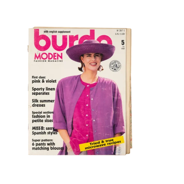 Burda Fashion Magazine – 1989