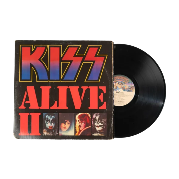 Kiss Alive II 1977 Vinyl Record 12"