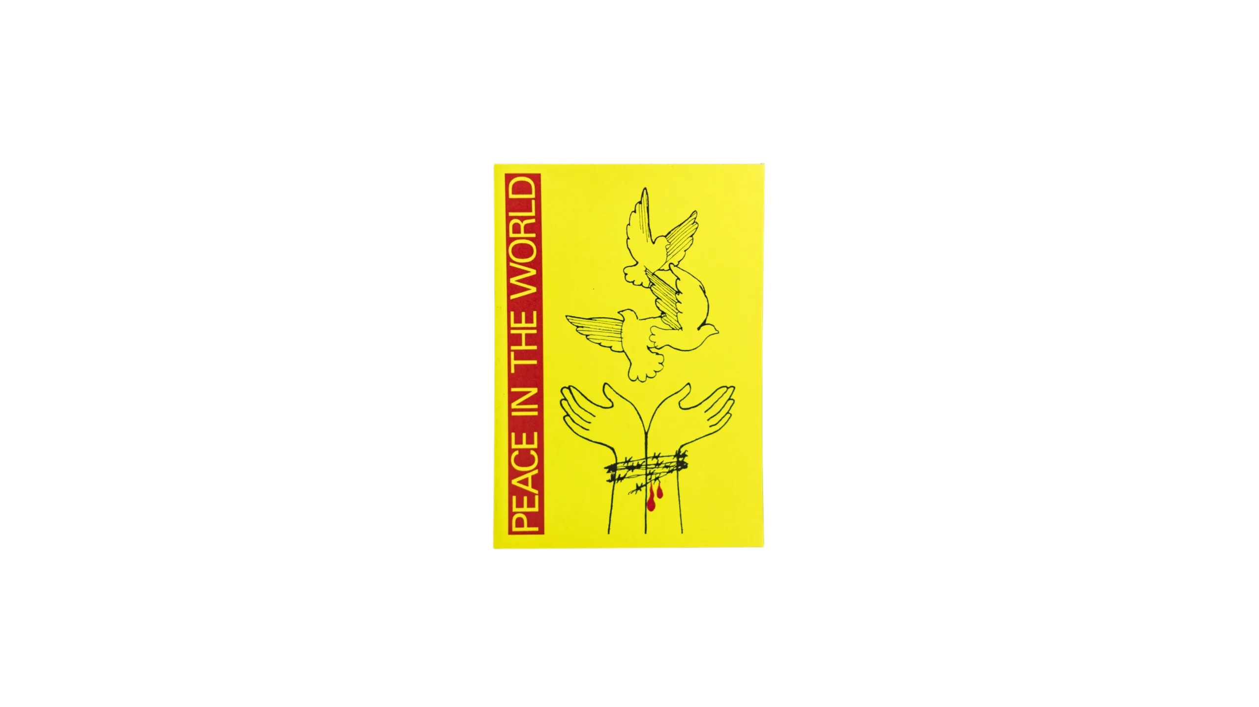 DSC07980-10 Peace In The World Panini Sticker - Image 1