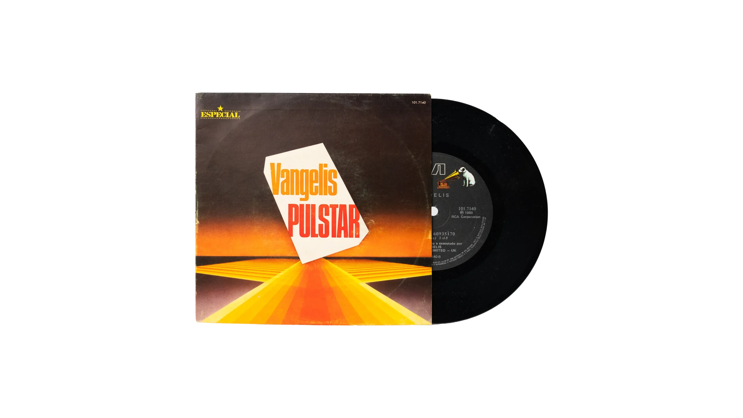 DSC08295-23 Vangelis Pulstar 7" Vinyl 1980 - Image 1