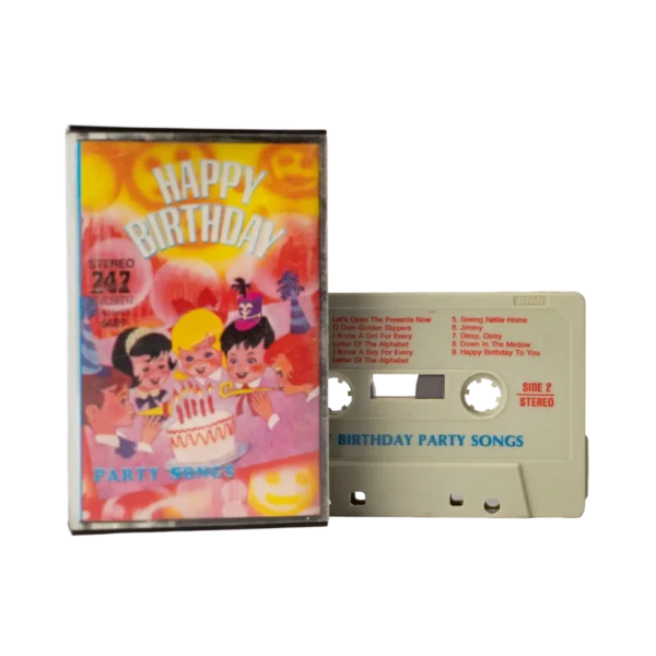 Happy Birthday Cassette Tape 1960s