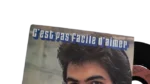Daniel Guichard – C'est Pas Facile D'aimer Vinyl 7″ - Image 2