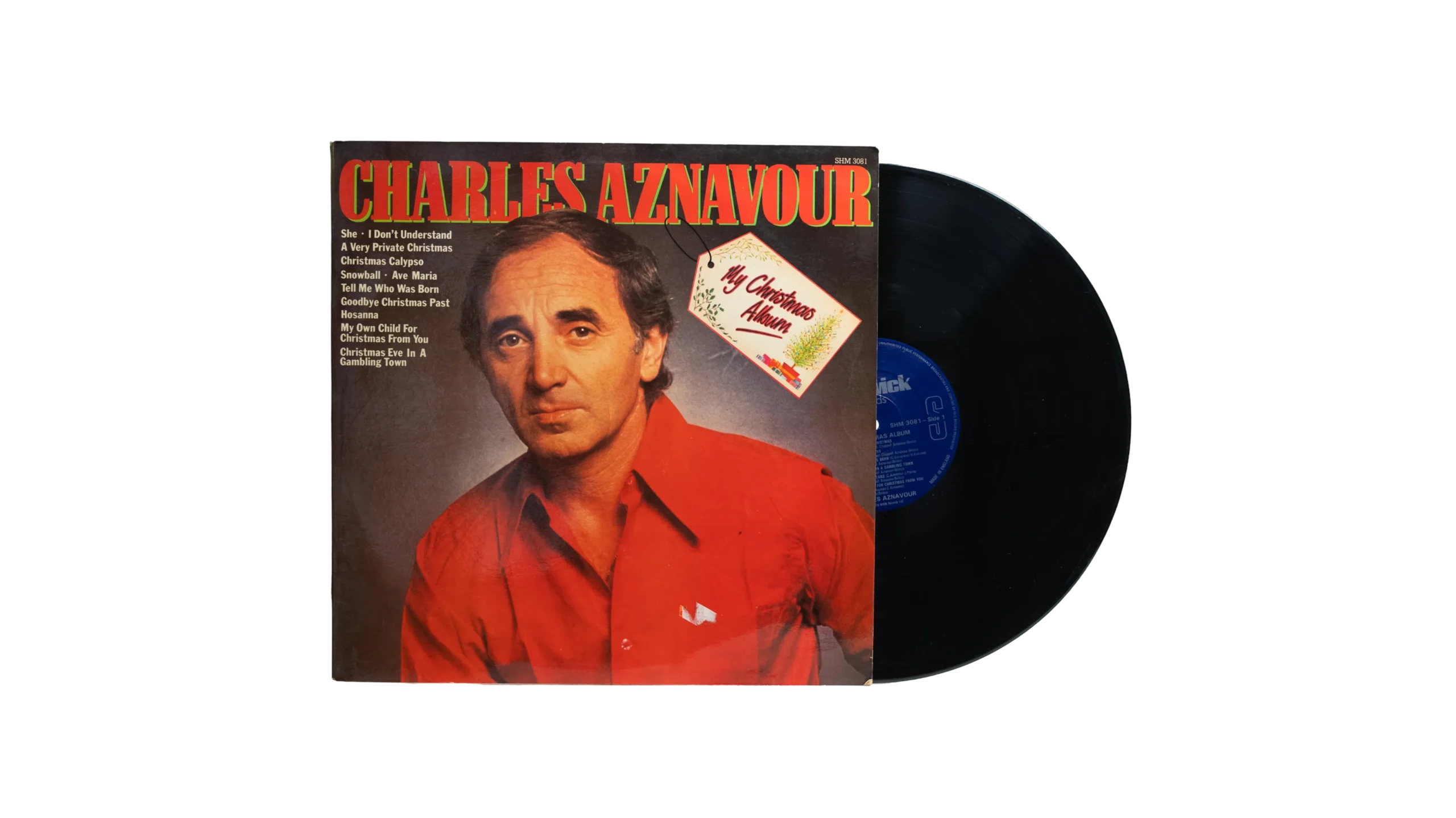 DSC09028-183 Charles Aznavour – My Christmas Album Vinyl 12″ - Image 1