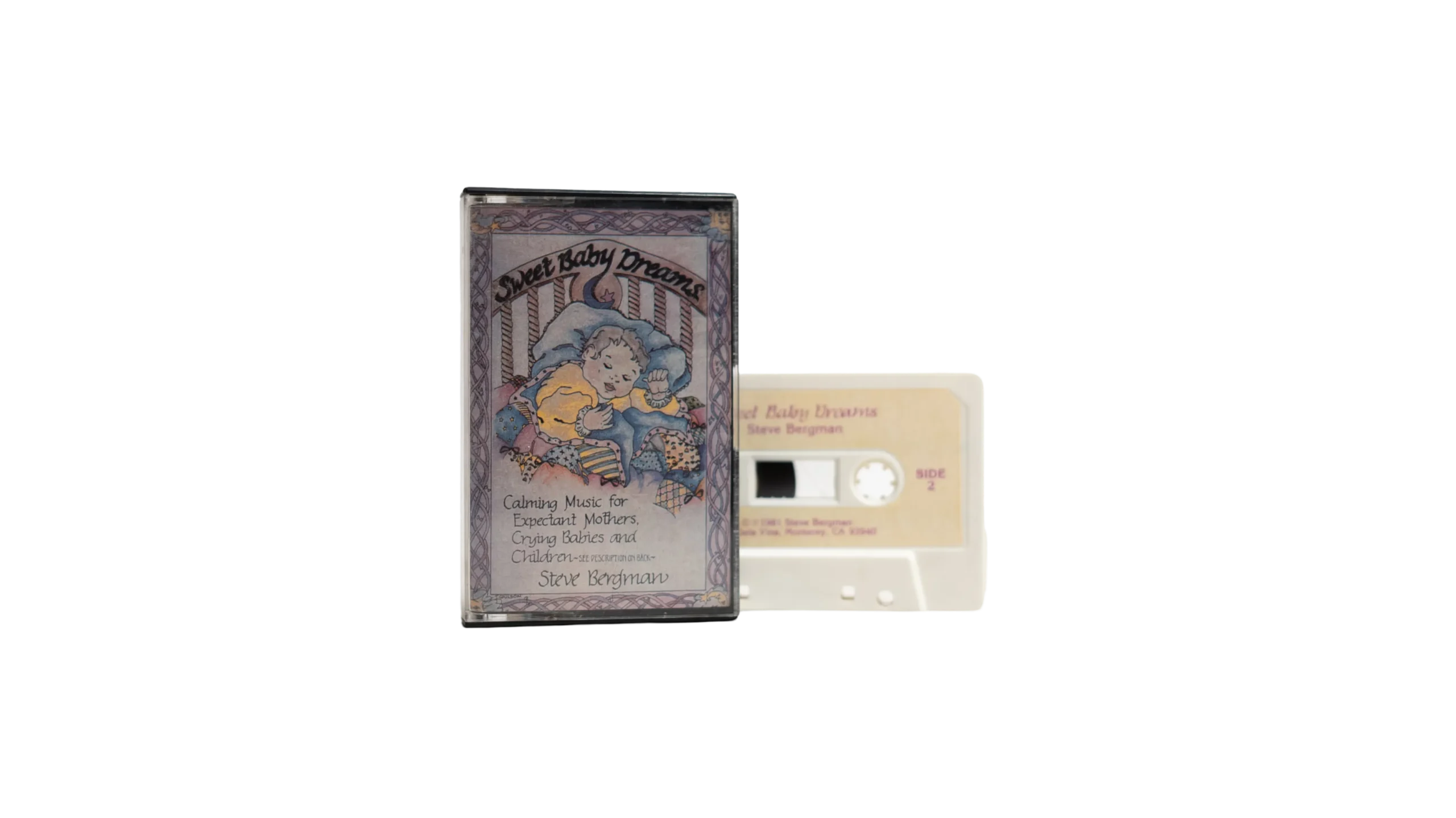 DSC09058-213 Steven Bergman – Sweet Baby Dreams Cassette Tape - Image 1
