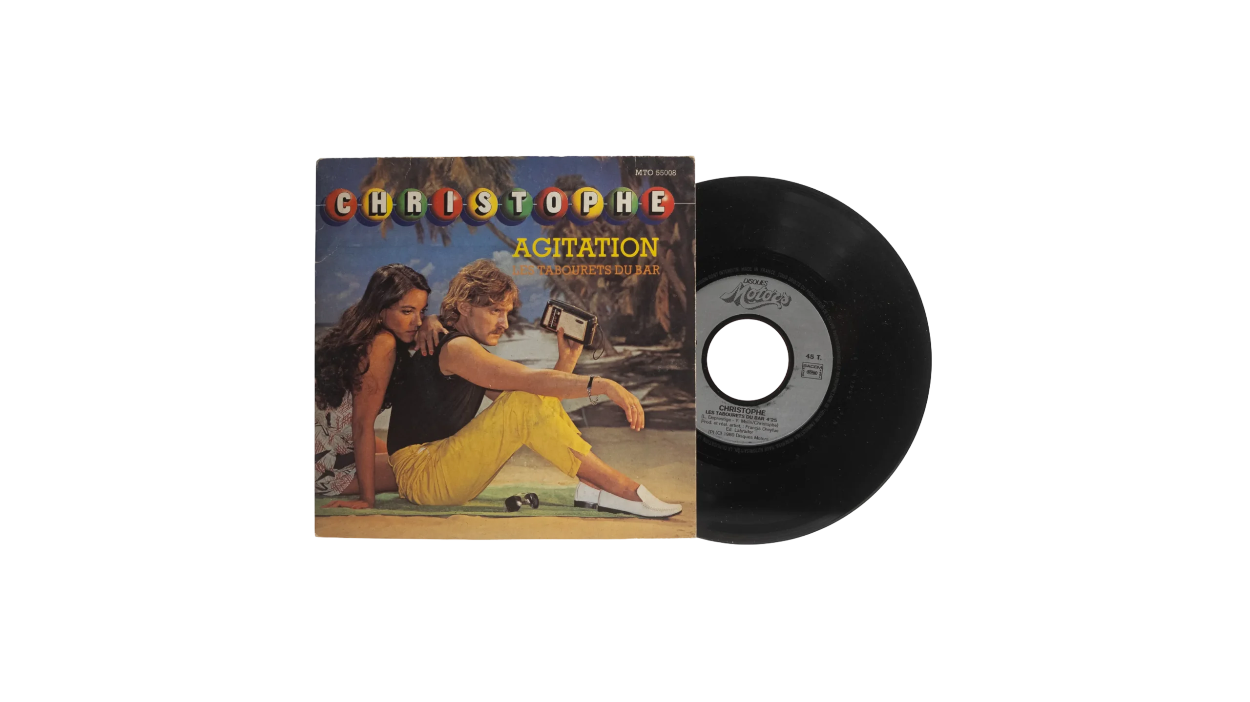 DSC00003-3 Christophe – Agitation Vinyl 7″ - Image 1