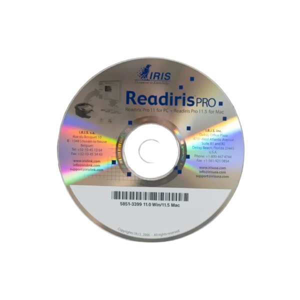 Readiris Pro 11 Software