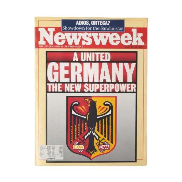 A United Germany Newsweek 1990