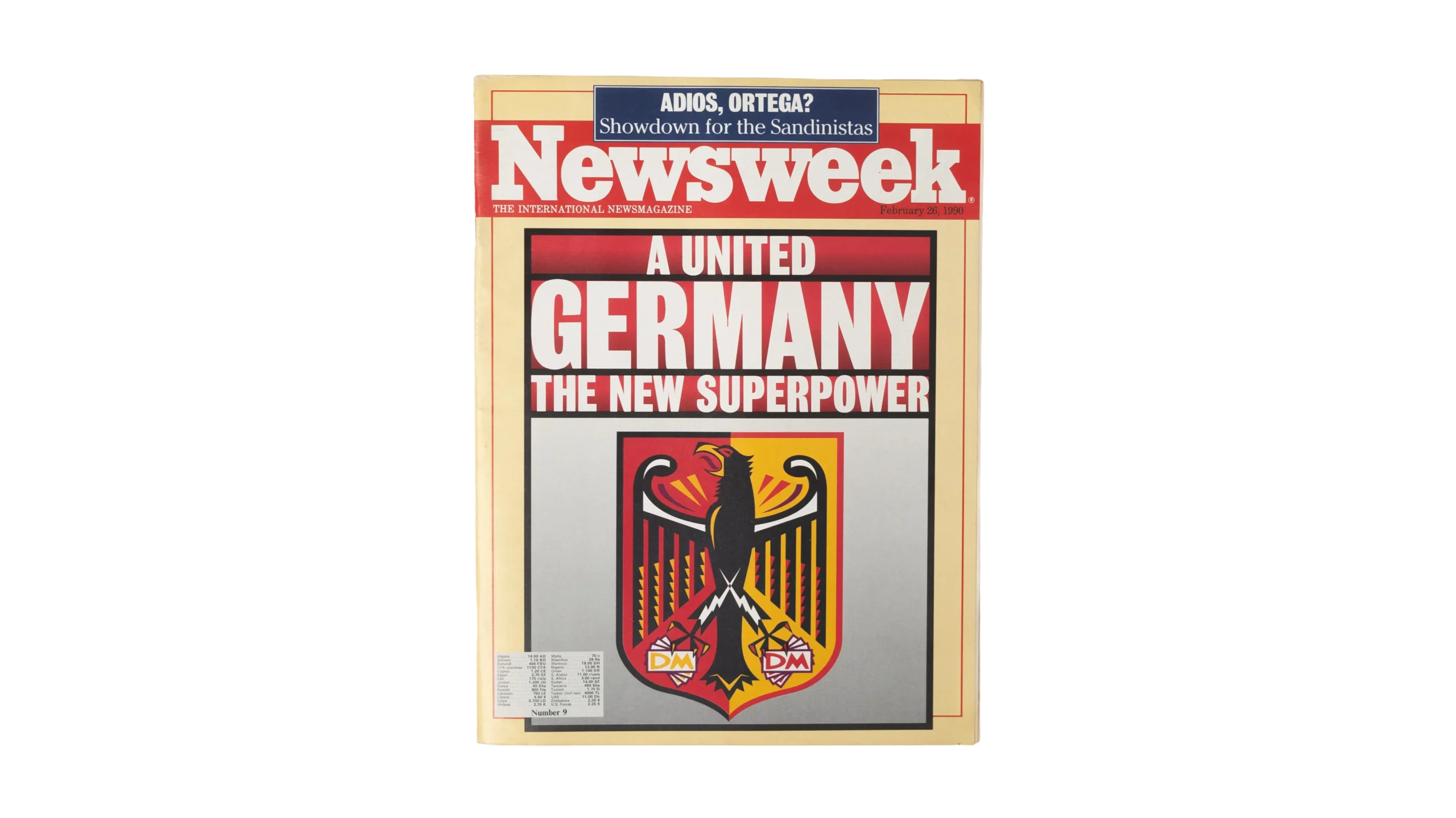 DSC00260-56 A United Germany Newsweek 1990 - Image 1