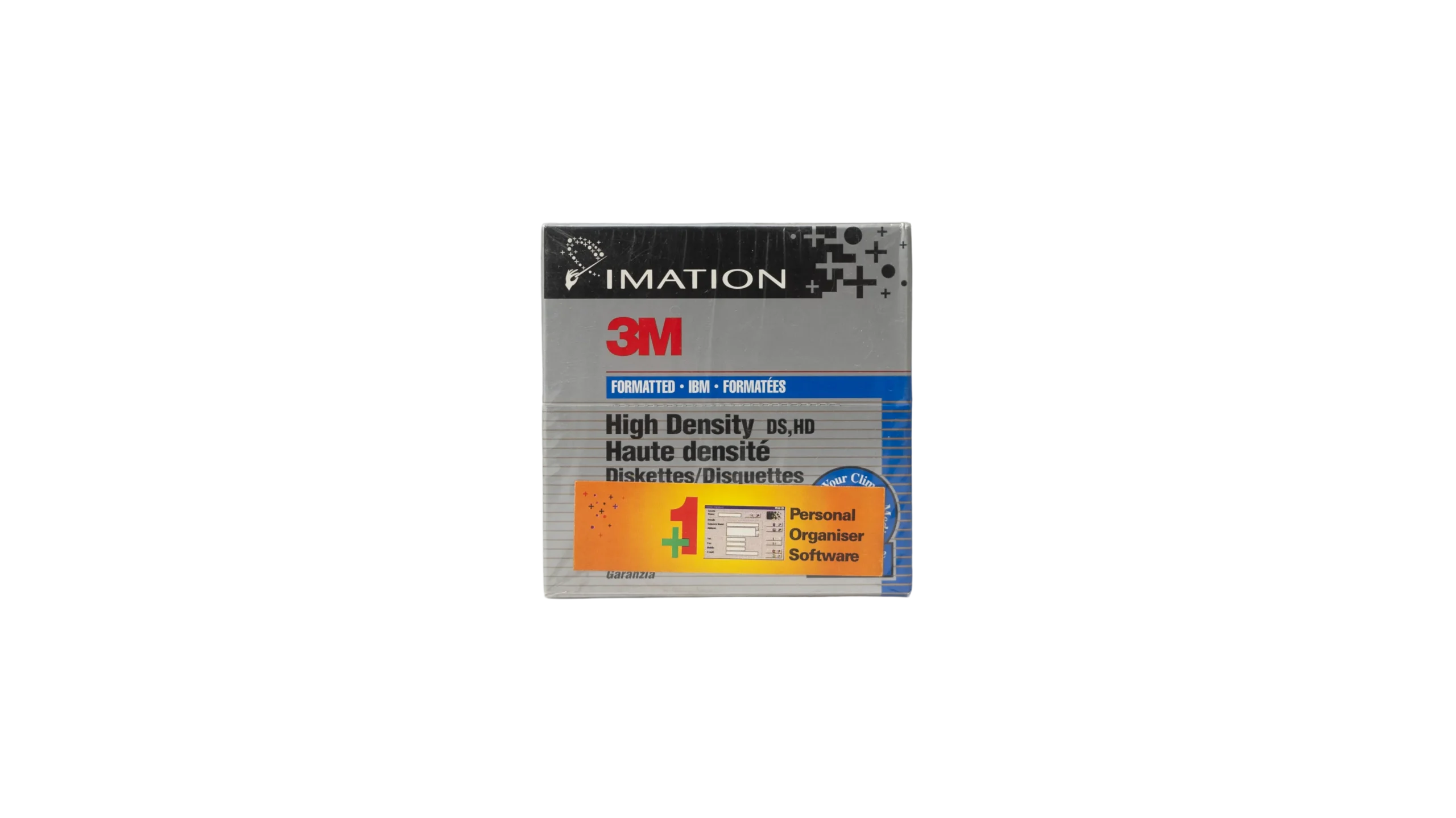 DSC00313-1 Imation 3M Pack Of 10 High Density 3.5" Floppy Disks - Image 1