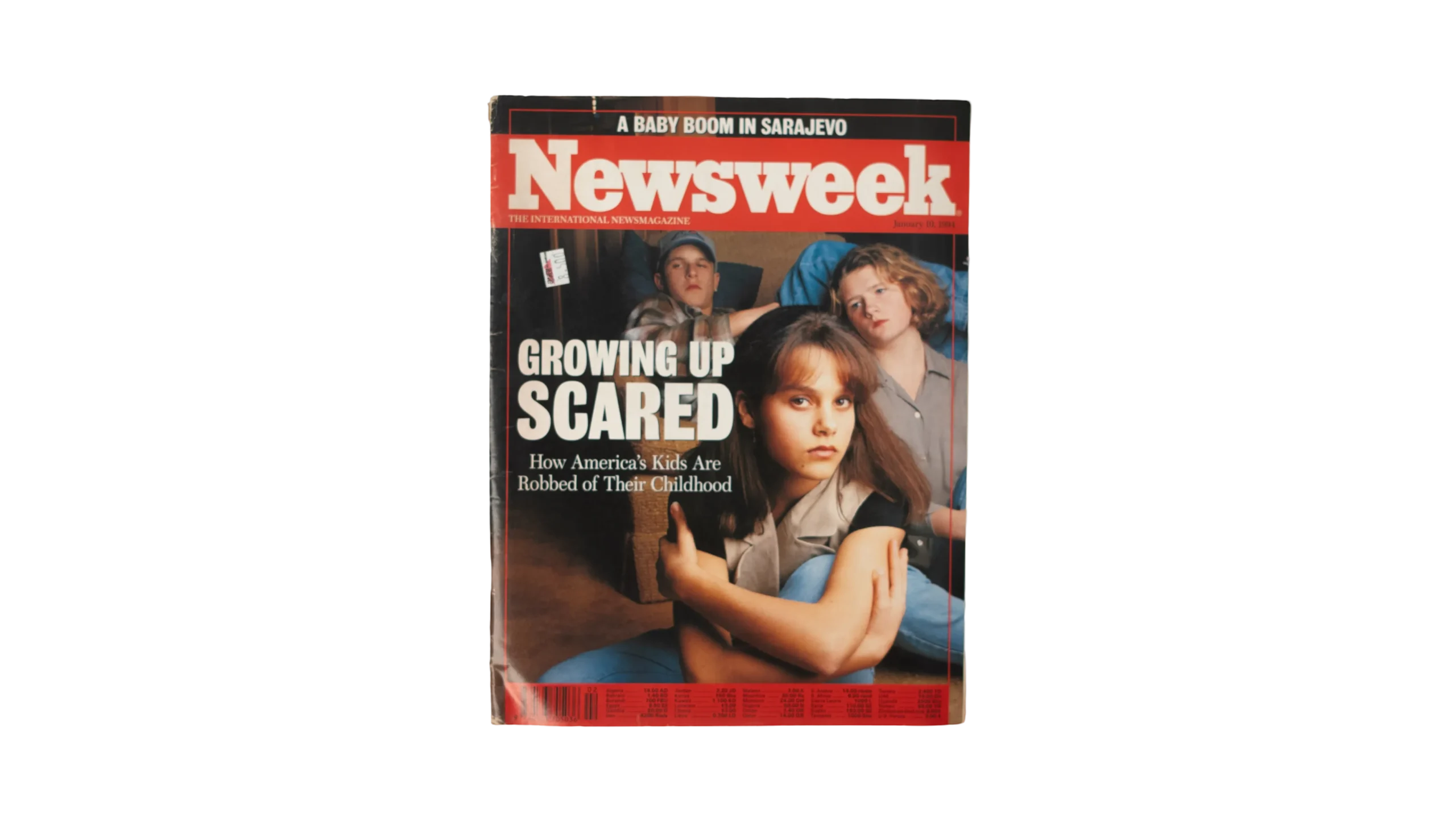 DSC00690-27 Growing Up Scared Newsweek Magazine 1994 - Image 1
