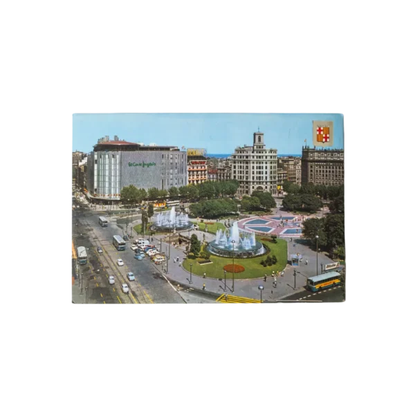 Barcelona Postal Card 90s
