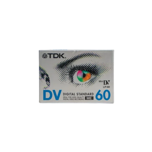 TDK Mini DV cassette tape