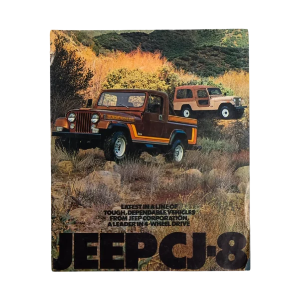 Jeep CJ-8 Scrambler Brochure