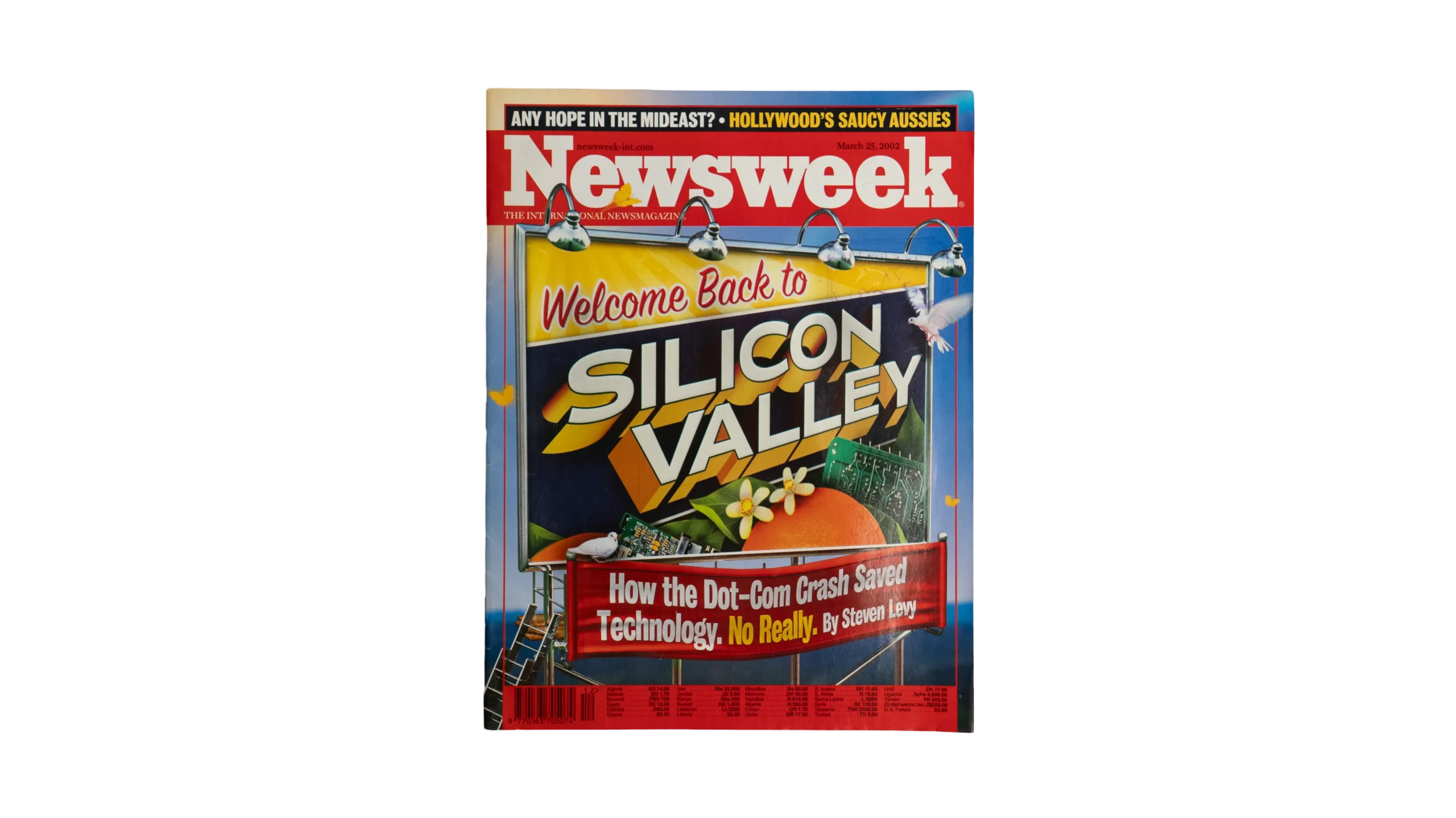 DSC02023 Welcome Back To Silicon Valley Newsweek Magazine 2002 - Image 1
