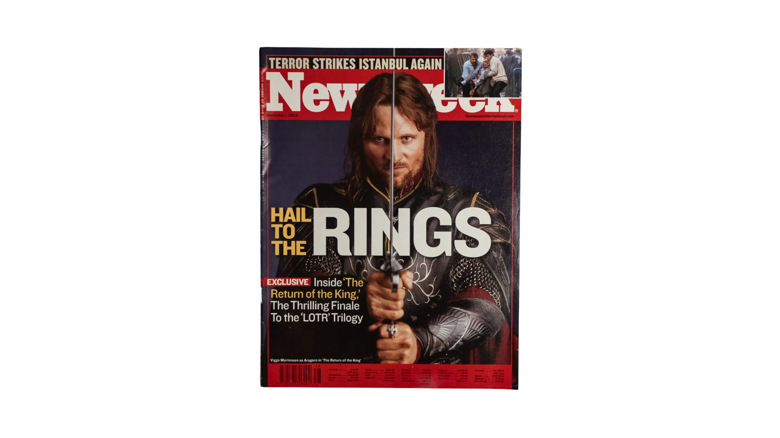 DSC02066 Hail To The Rings Newsweek Magazine 2003 - Image 1