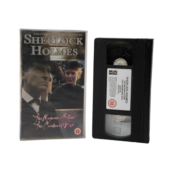 Sherlock Holmes The Mazarin Stone/The Cardboard Box VHS