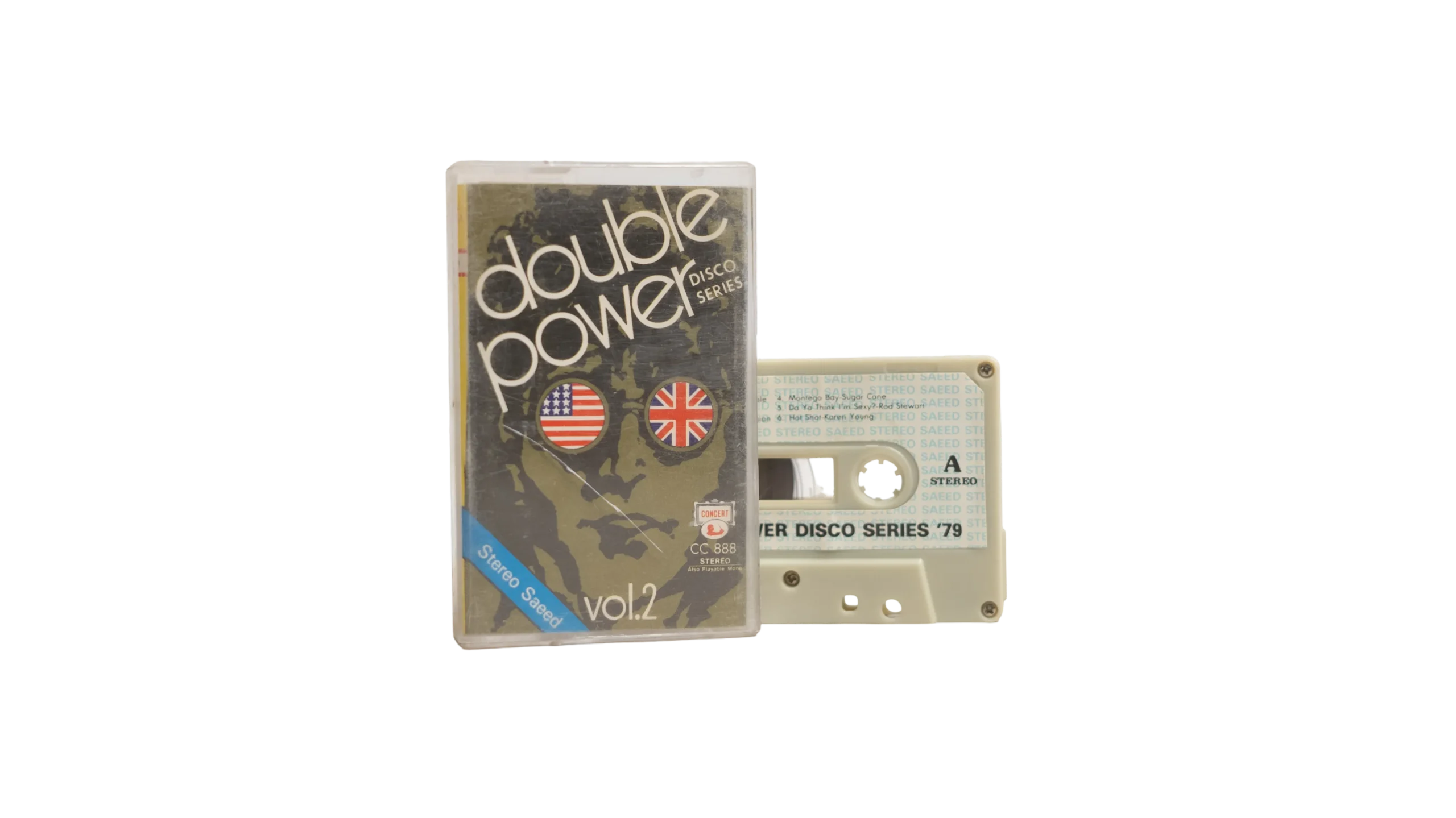 DSC03360 Double Power Disco Series Vol.2 Cassette Tape - Image 1