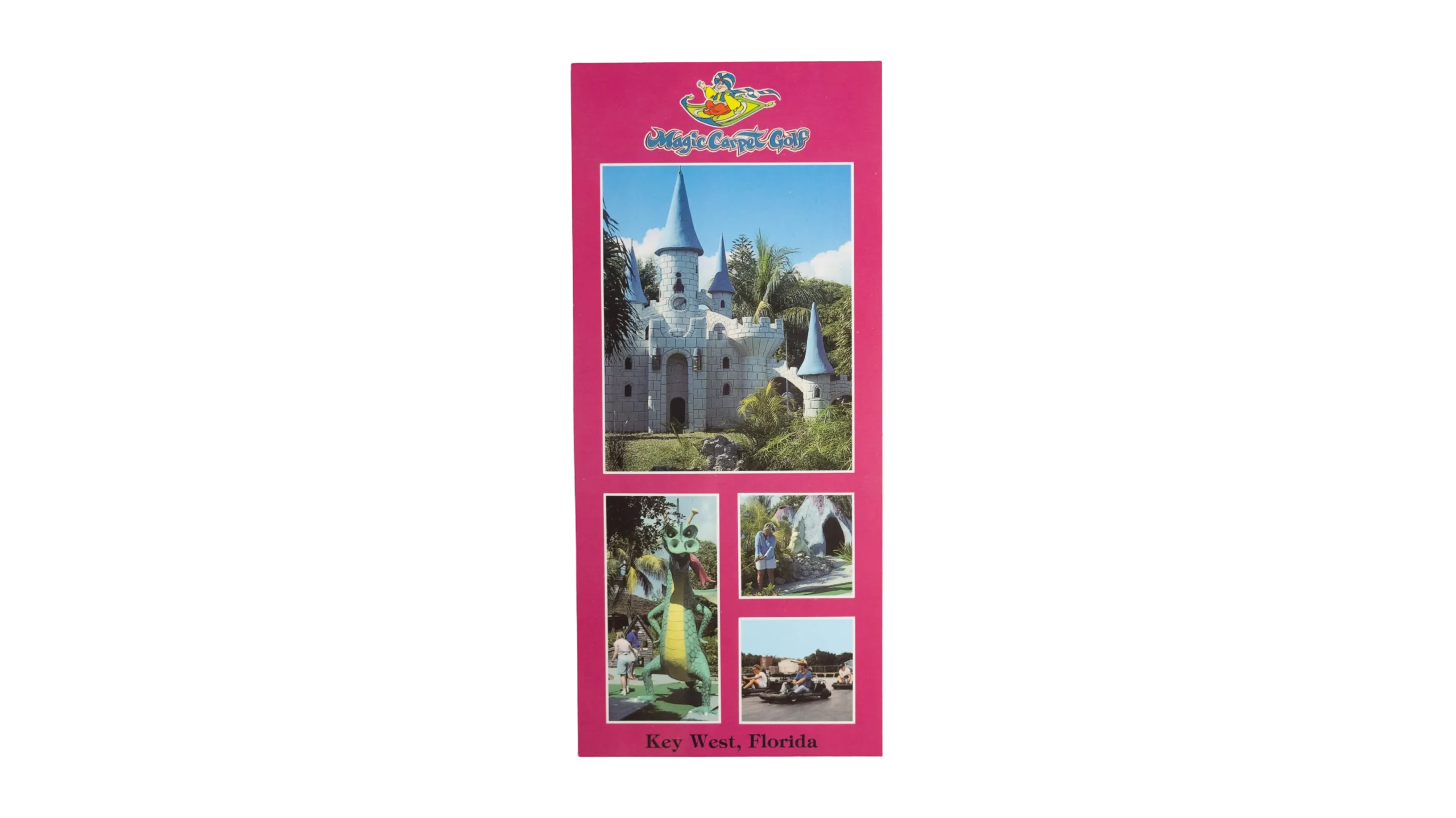 DSC03534 Magic Carpet Golf Postal Card - Image 1