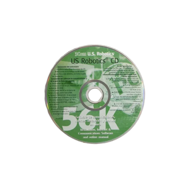 The U.S. Robotics Installation CD