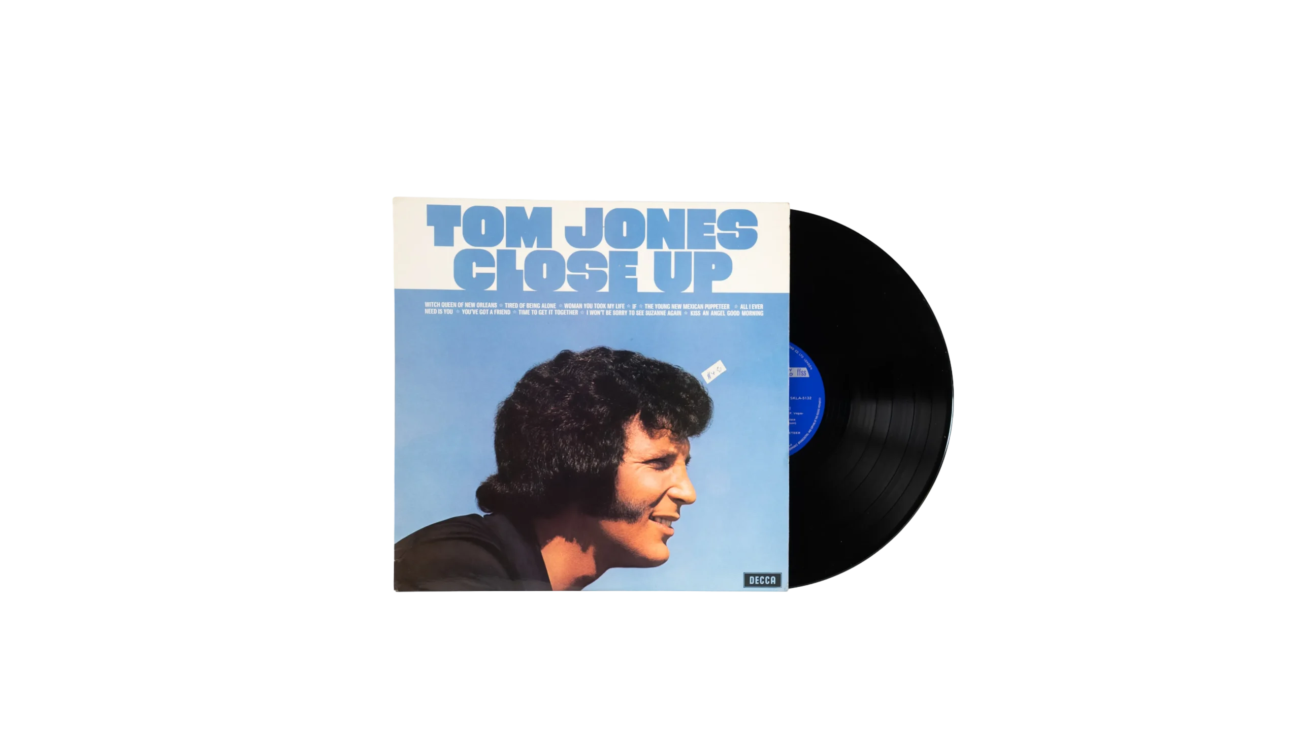 DSC04198-2 Tom Jones Close Up 12" Vinyl Record 1972 - Image 1